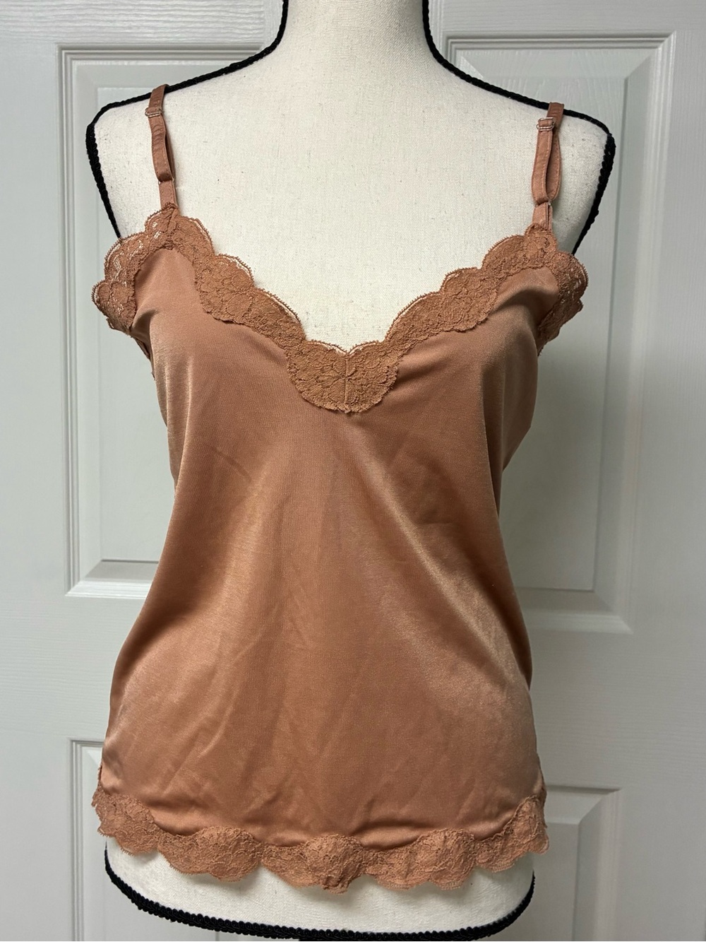 Vintage Diane Von Furstenberg DVF for RE-7, Color Nutmeg, Size 32/S